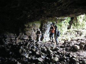 in to the earth
